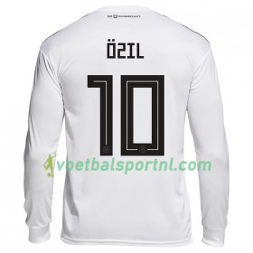 Duitsland Ozil 10 Thuis Shirt WK voetbal 2018 L/S
